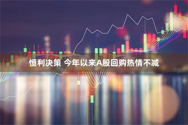 恒利决策 今年以来A股回购热情不减